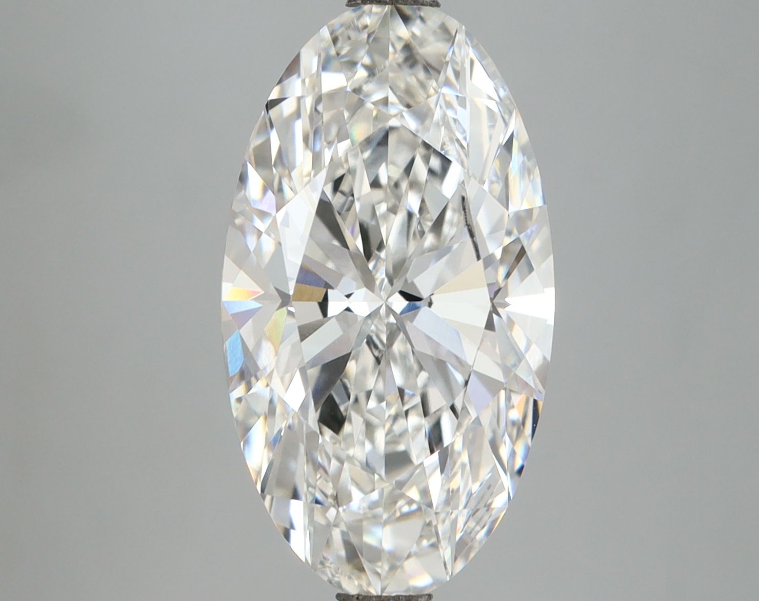 4.77 ct. oval Lab Grown Diamond front image