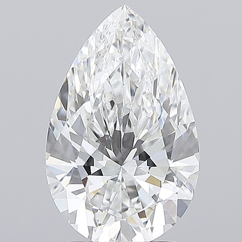 3.04 ct. pear Lab Grown Diamond front image