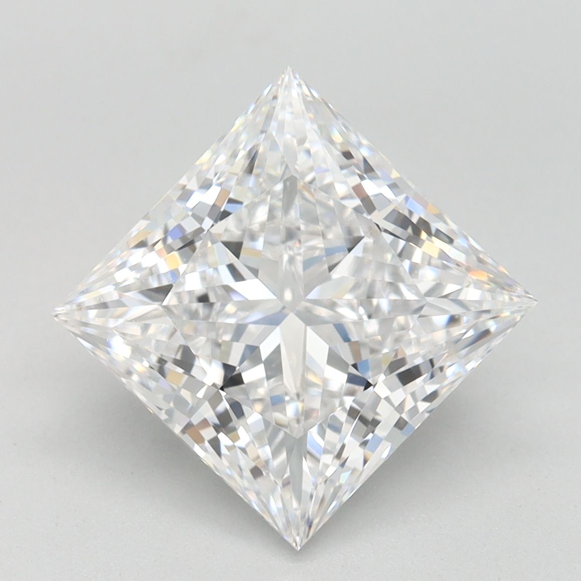 3.20 ct. princess Lab Grown Diamond front image