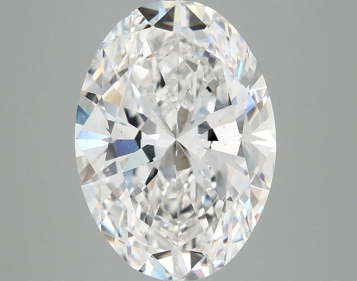 5.01 ct. oval Lab Grown Diamond front image