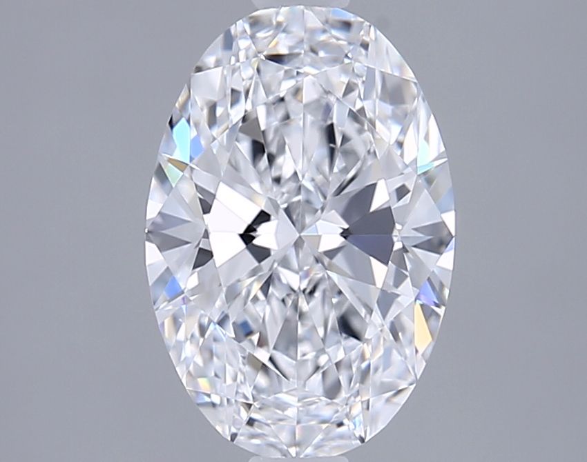1.38 ct. oval Lab Grown Diamond front image