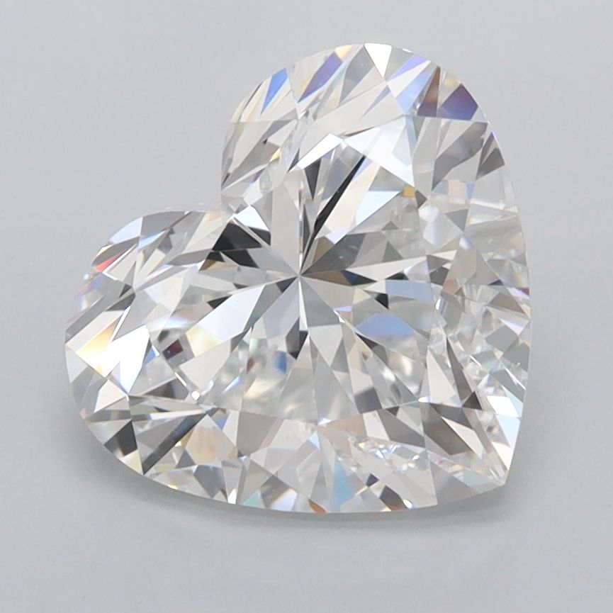 3.14 ct. heart Lab Grown Diamond front image