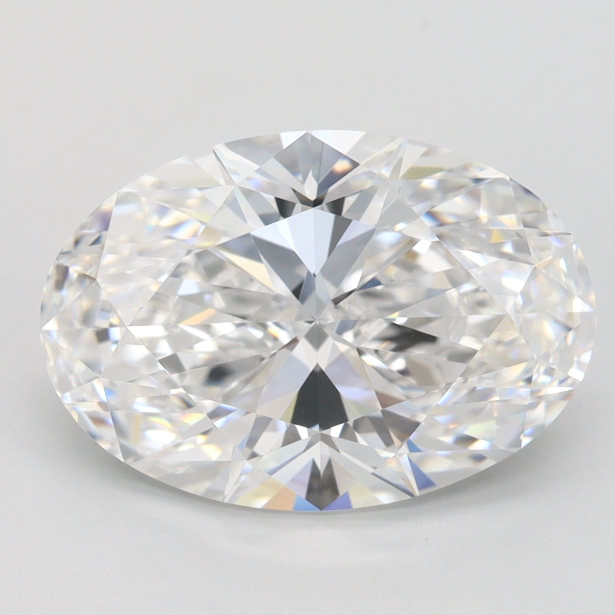 4.08 ct. oval Lab Grown Diamond front image