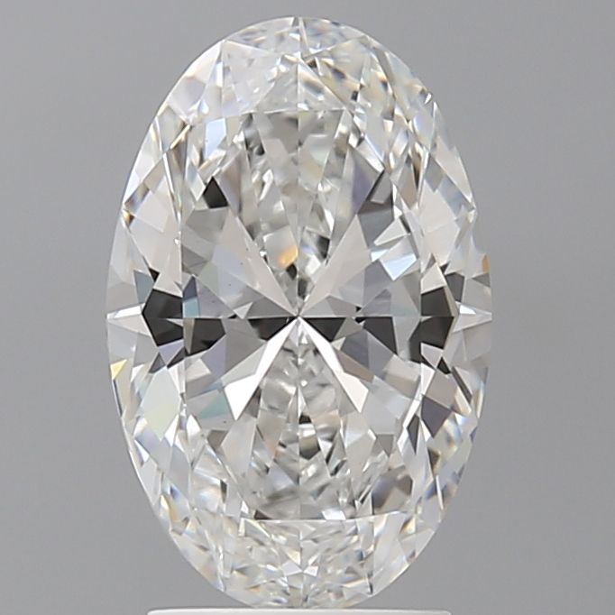 2.58 ct. oval Lab Grown Diamond front image