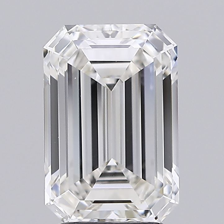 3.05 ct. emerald Lab Grown Diamond front image