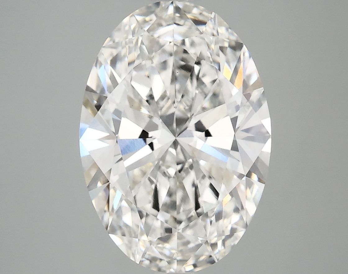 4.05 ct. oval Lab Grown Diamond front image