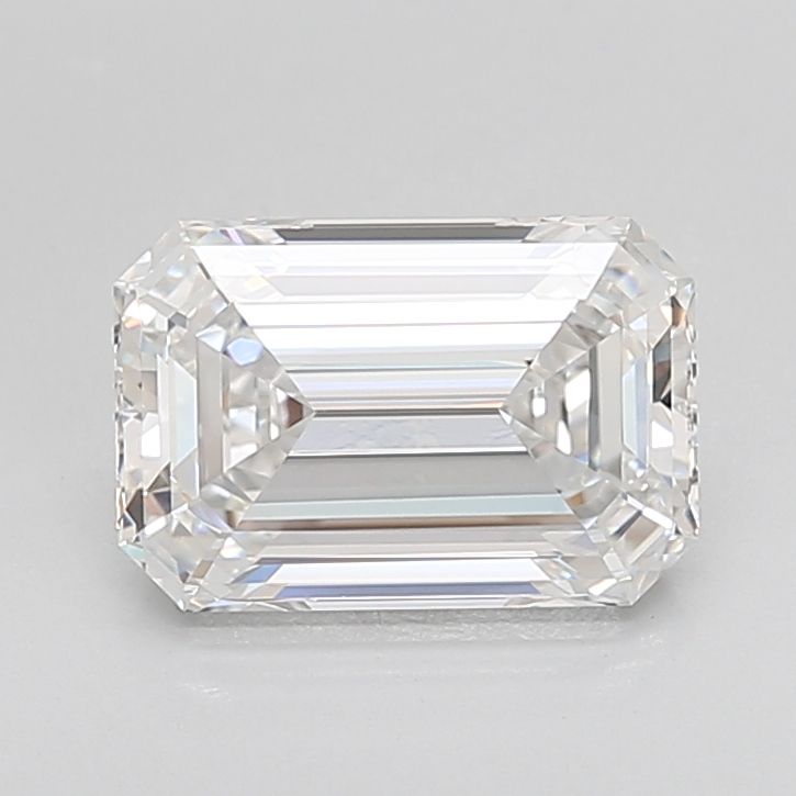 3.74 ct. emerald Lab Grown Diamond front image