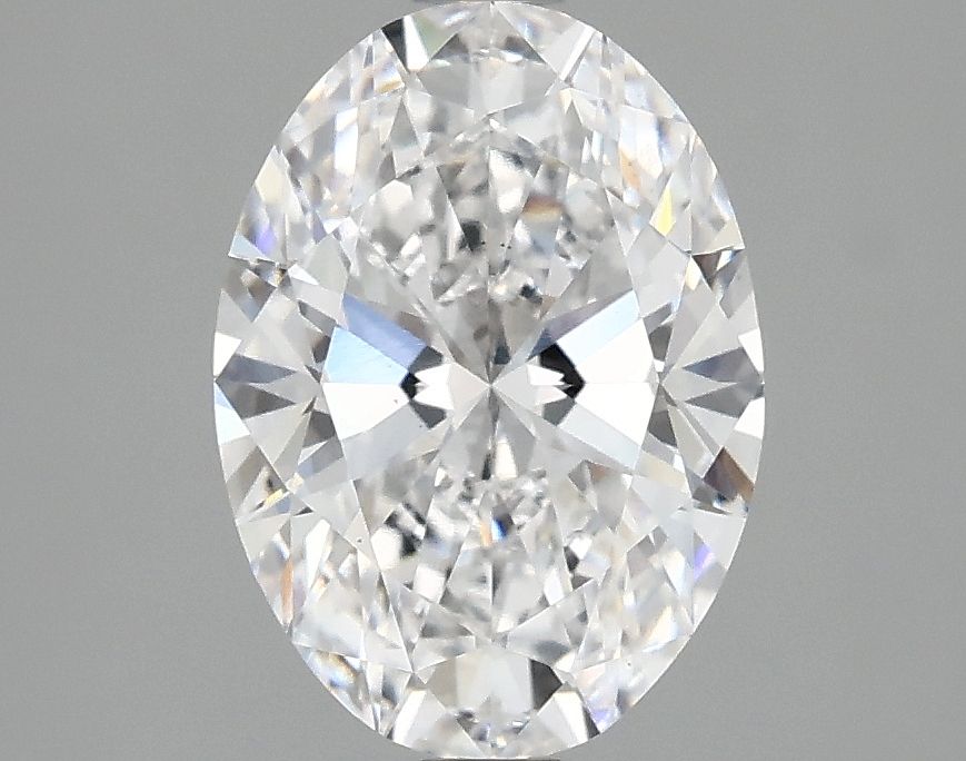 2.10 ct. oval Lab Grown Diamond front image