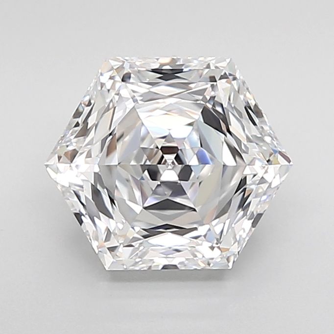 3.08 ct lab-grown Hexagonal Diamond