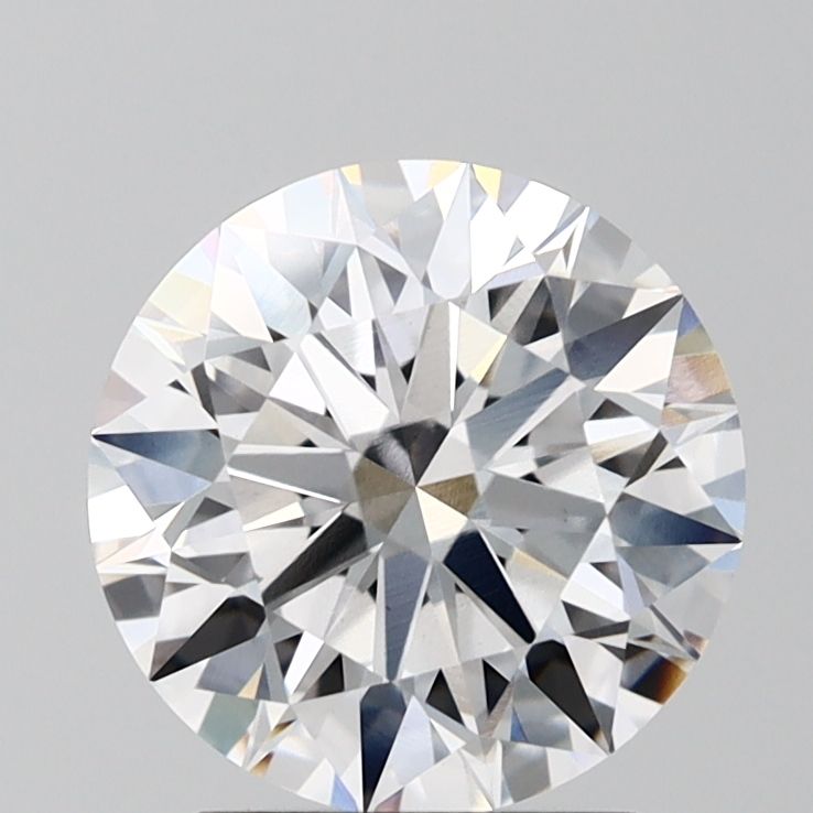 2.56 ct. round Lab Grown Diamond front image