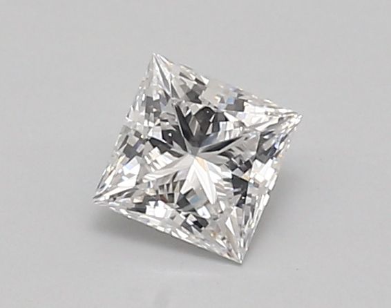 0.66 ct. princess Lab Grown Diamond front image