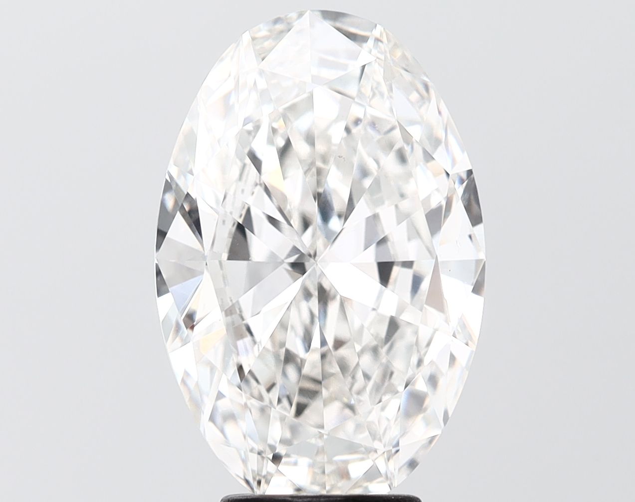 5.01 ct. oval Lab Grown Diamond front image