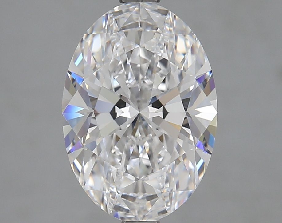 3.14 ct. oval Lab Grown Diamond front image
