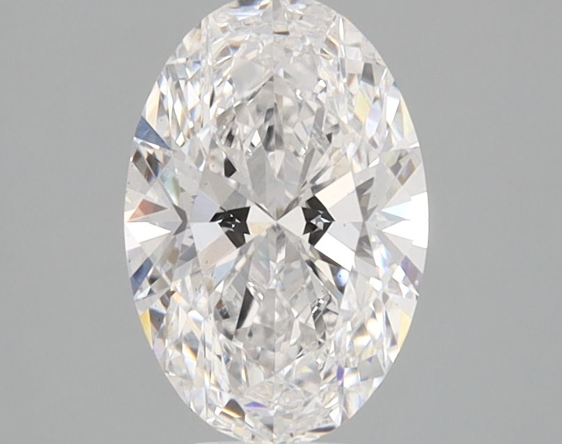 1.24 ct. oval Lab Grown Diamond front image