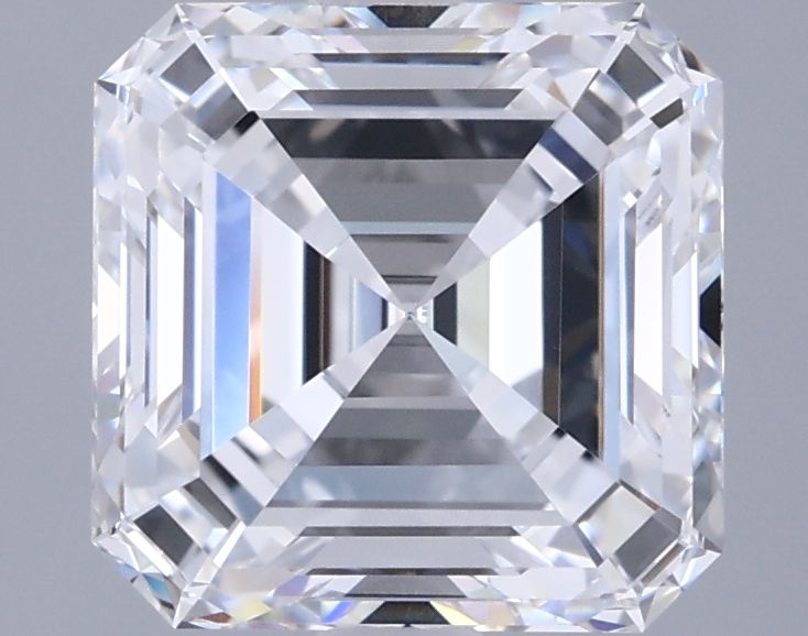 2.55 ct lab-grown Asscher Diamond