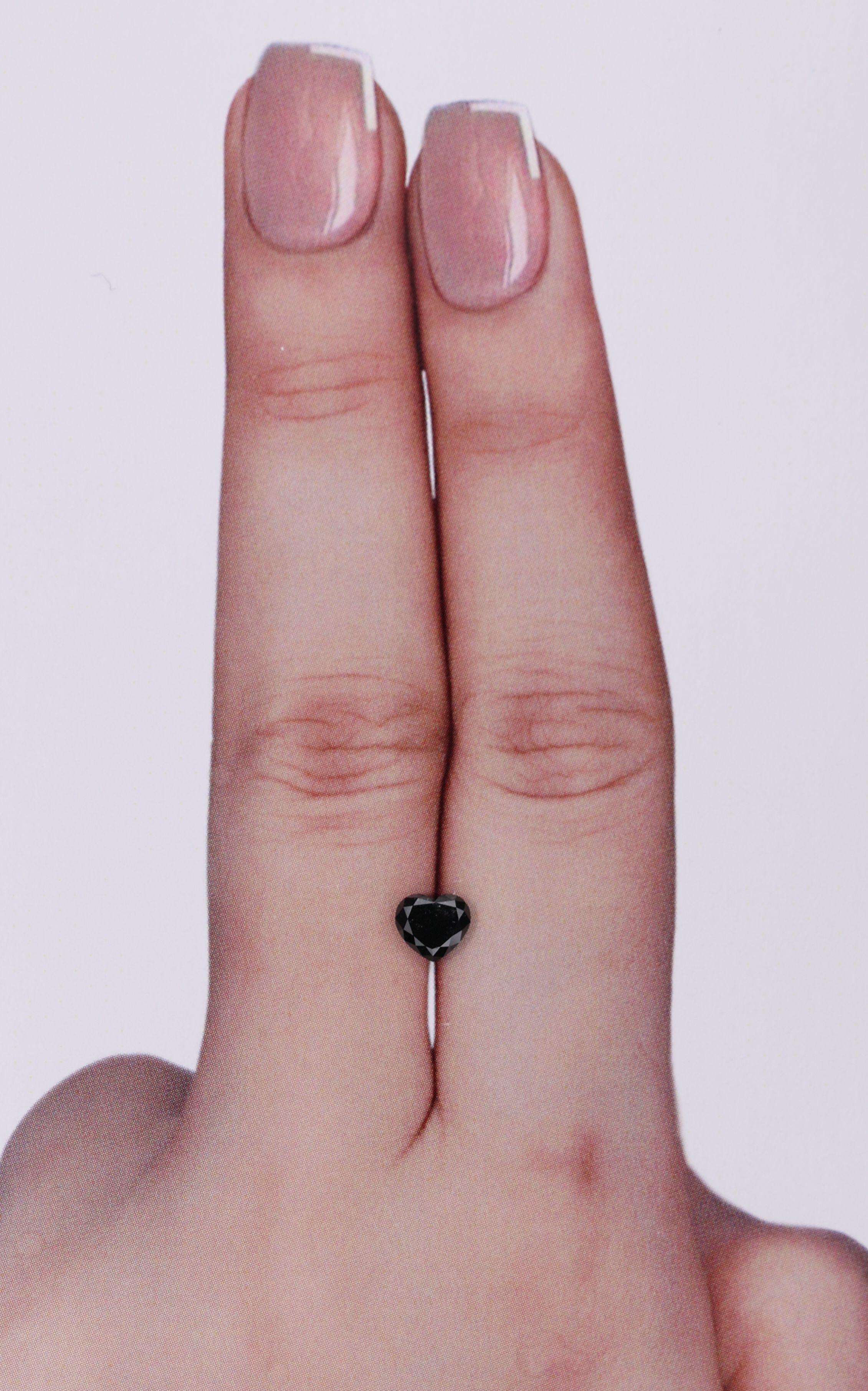 0.42ct Heart diamond