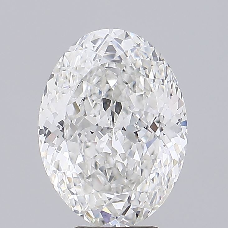3.66 ct. oval Lab Grown Diamond front image