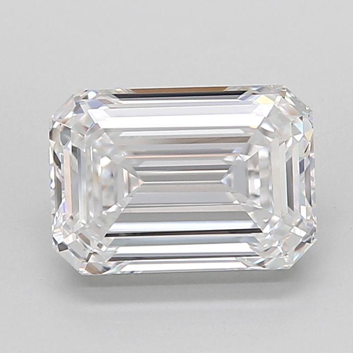 3.50 ct. emerald Lab Grown Diamond front image