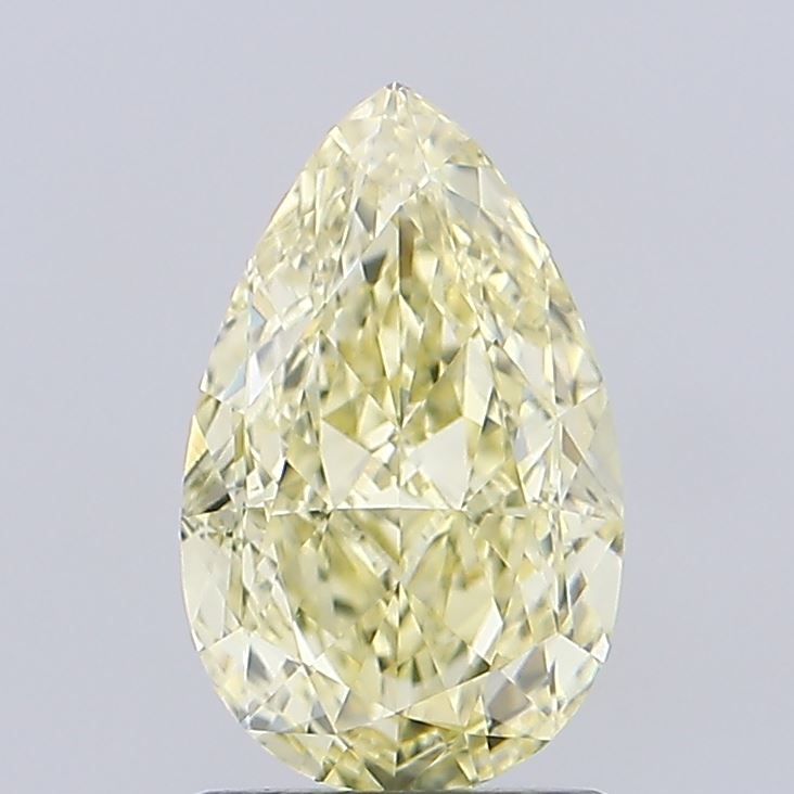 1.53 CT Fancy Light Yellow PEAR