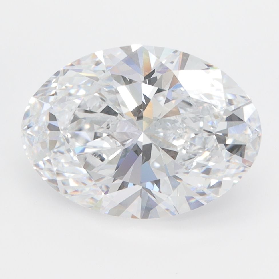 3.08 ct. oval Lab Grown Diamond front image