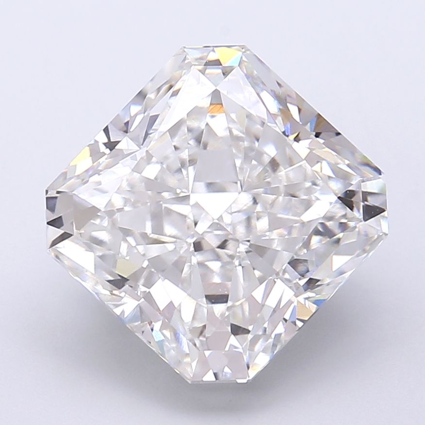 6.69 ct lab-grown Square radiant Diamond