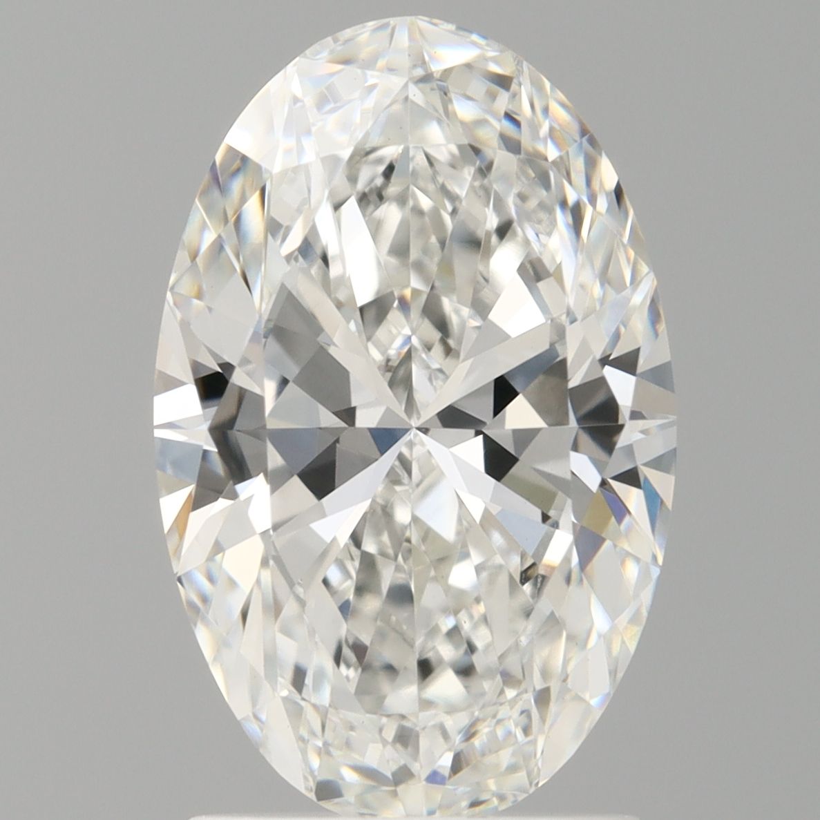 2.02 ct. oval Lab Grown Diamond front image