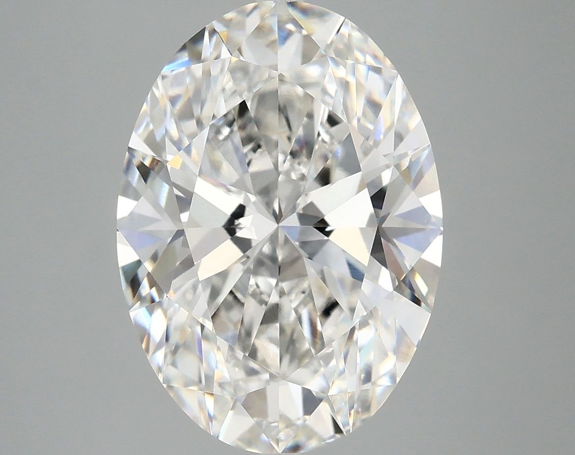 5.08 ct. oval Lab Grown Diamond front image