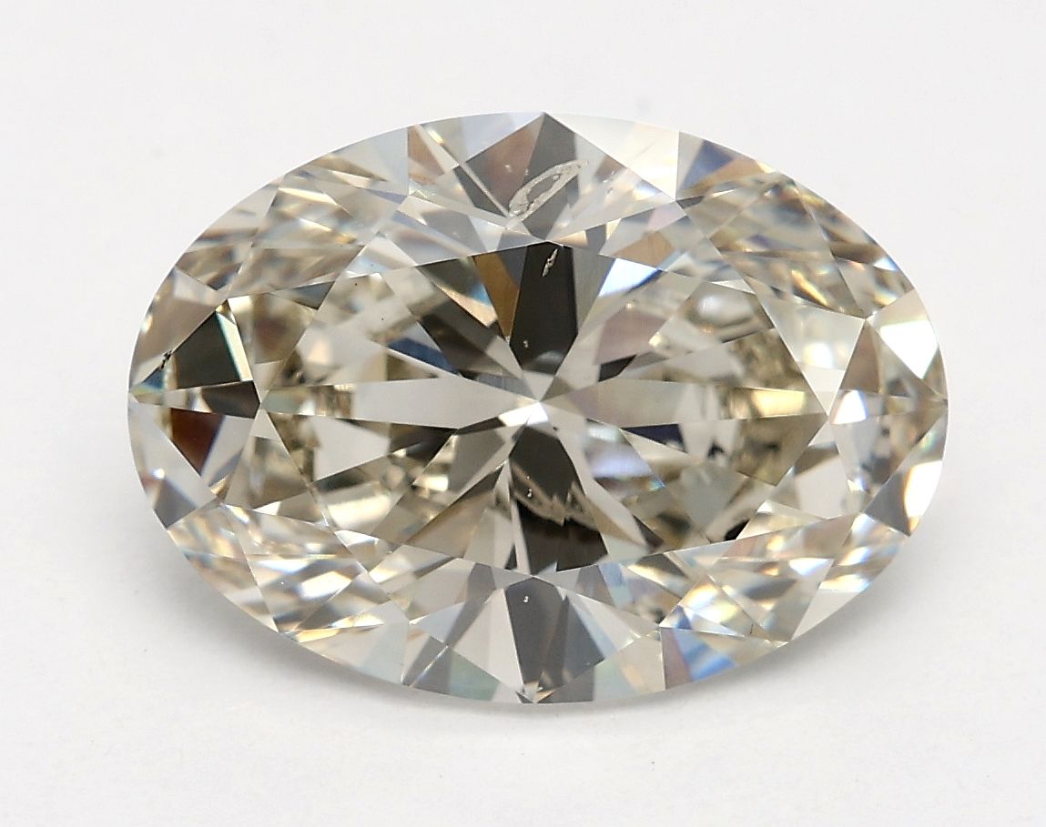 3.10 ct. oval Lab Grown Diamond front image
