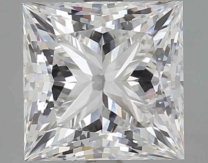 4.01 ct. princess Lab Grown Diamond front image