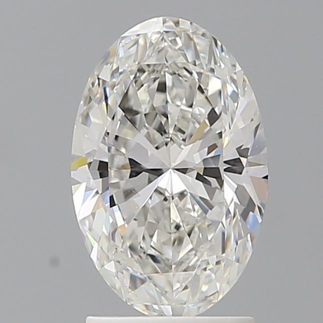 2.10 ct. oval Lab Grown Diamond front image