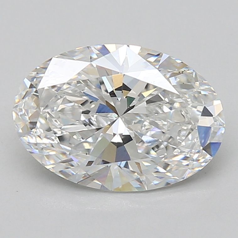 3.01 ct. oval Lab Grown Diamond front image
