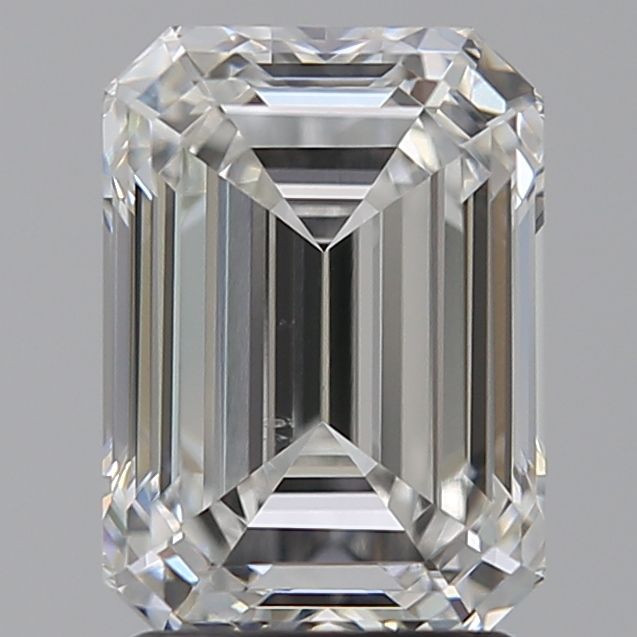 2.53 ct. emerald Lab Grown Diamond front image