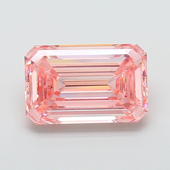 5.01 ct. emerald Lab Grown Diamond front image