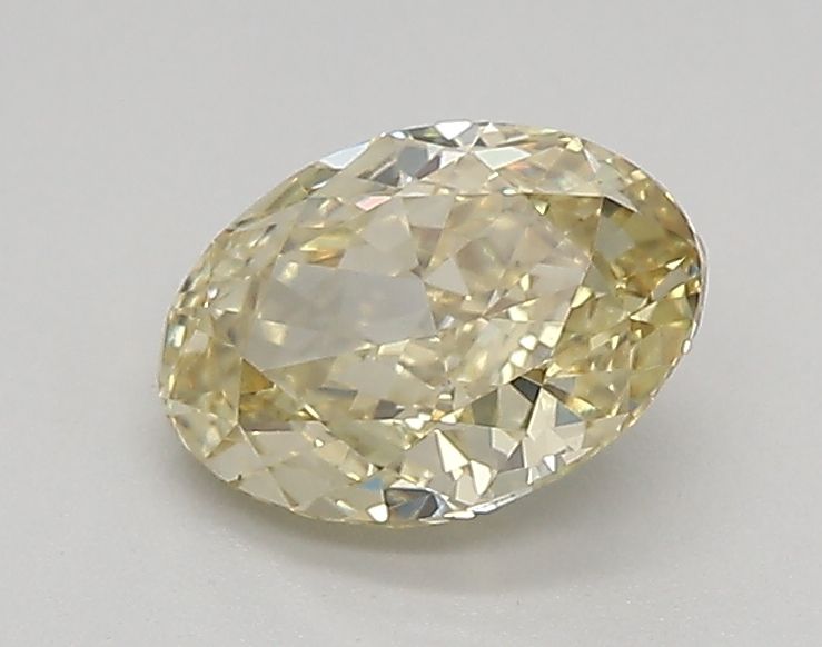 0.87 CT Fancy Intense Yellow OVAL