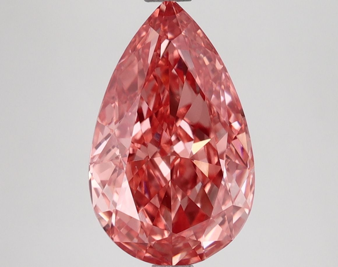 3.14 ct. pear Lab Grown Diamond front image