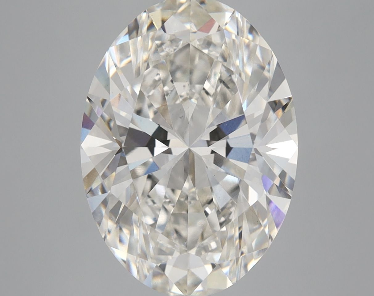 5.20 ct. oval Lab Grown Diamond front image