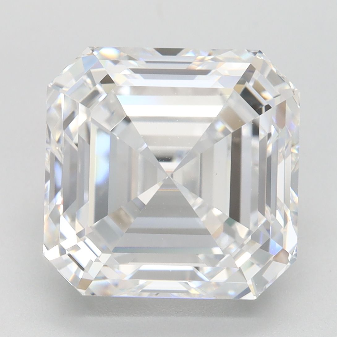 5.38 carat e FL EX Cut IGI asscher diamond