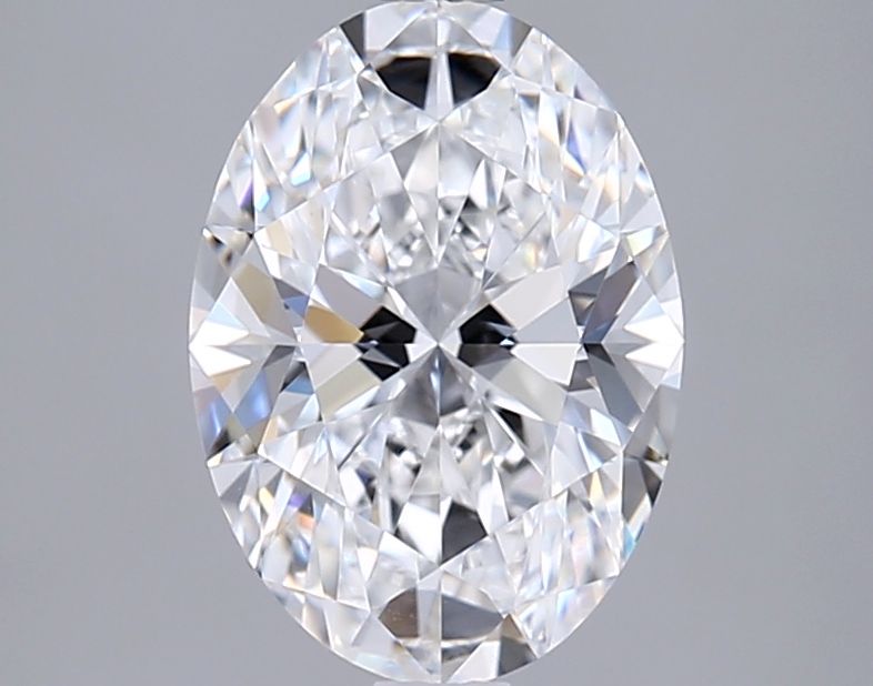 2.08 ct. oval Lab Grown Diamond front image