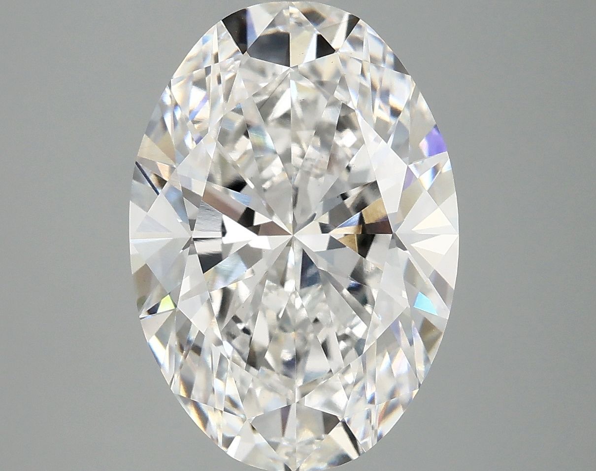 5.08 ct. oval Lab Grown Diamond front image