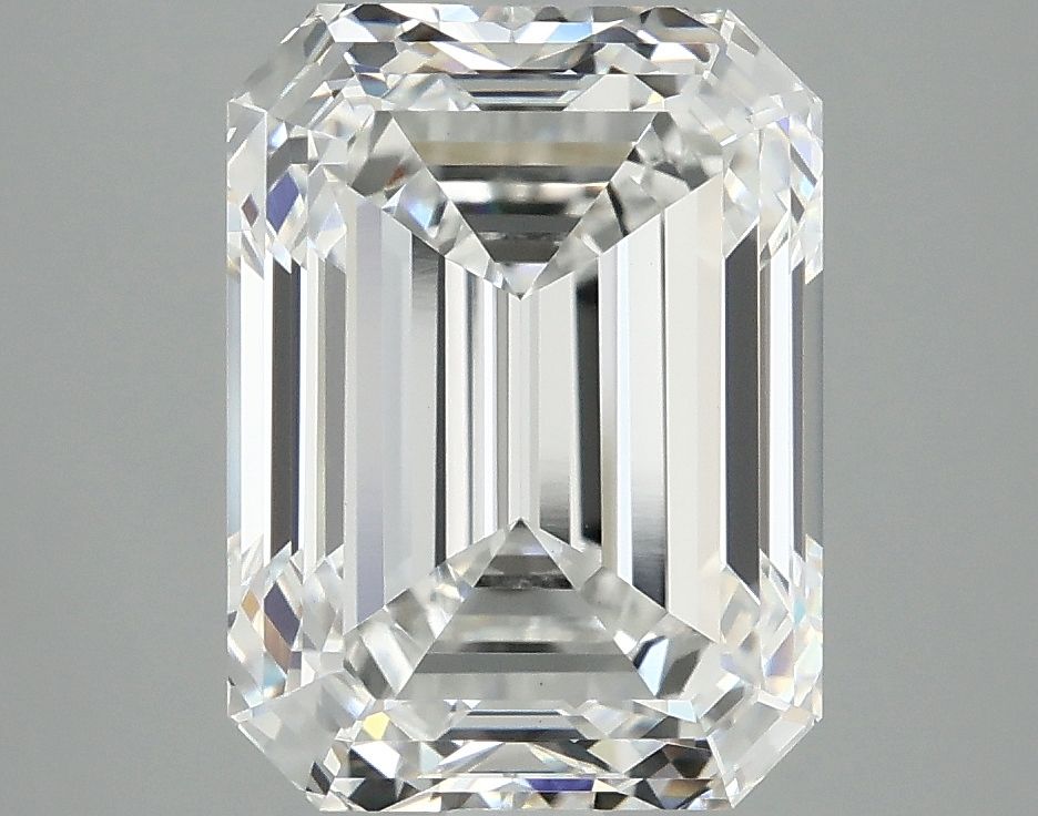 5.04 ct. emerald Lab Grown Diamond front image