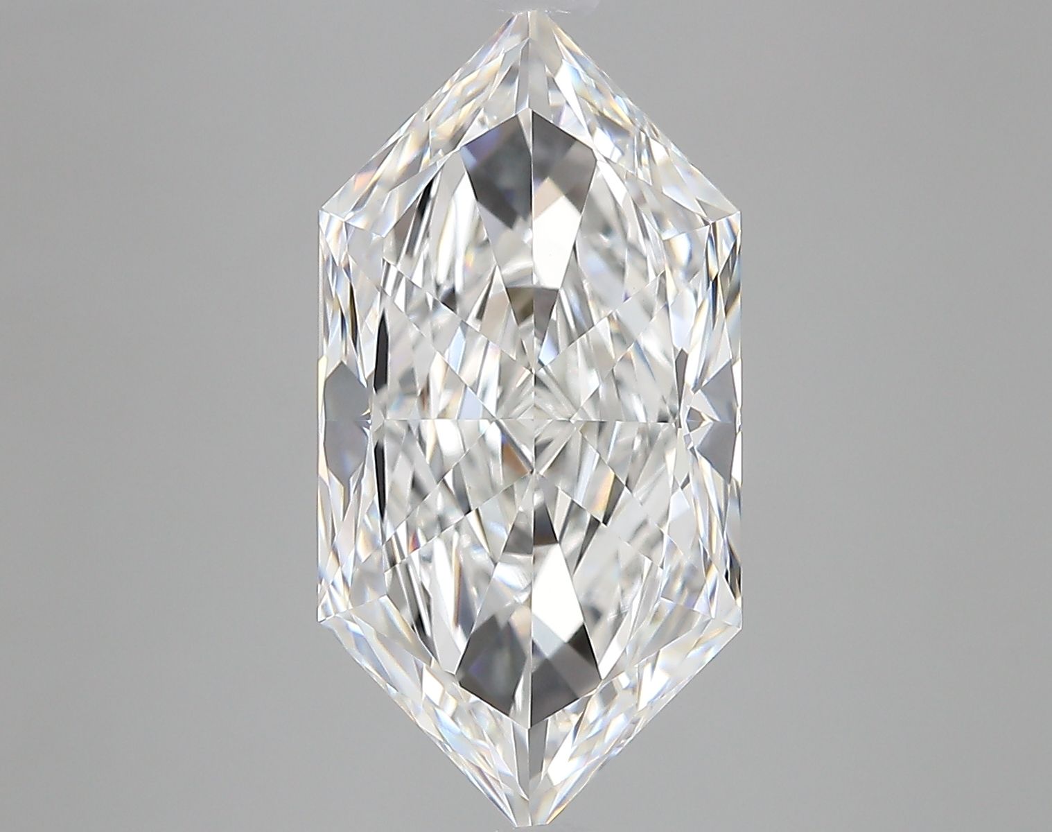 5.57 ct lab-grown Hexagonal Diamond