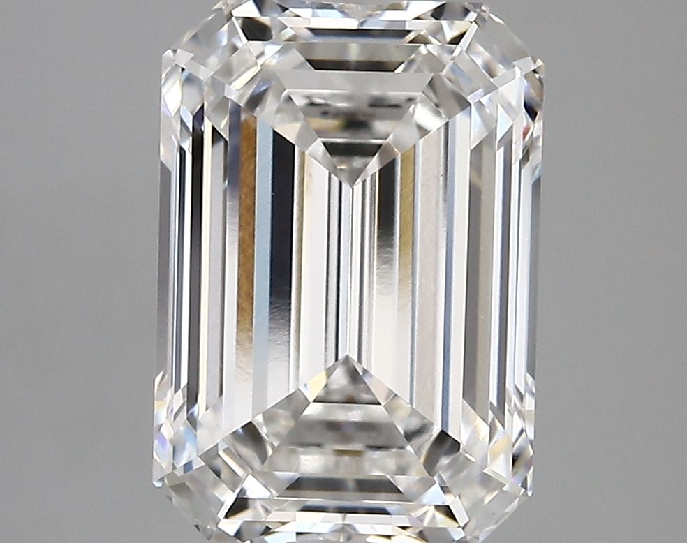 4.44 ct. emerald Lab Grown Diamond front image