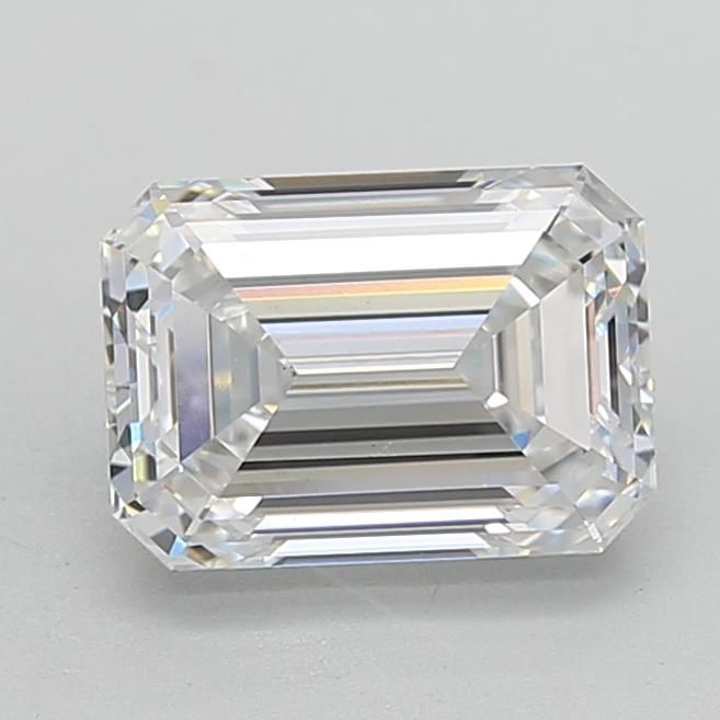 2.59 ct. emerald Lab Grown Diamond front image