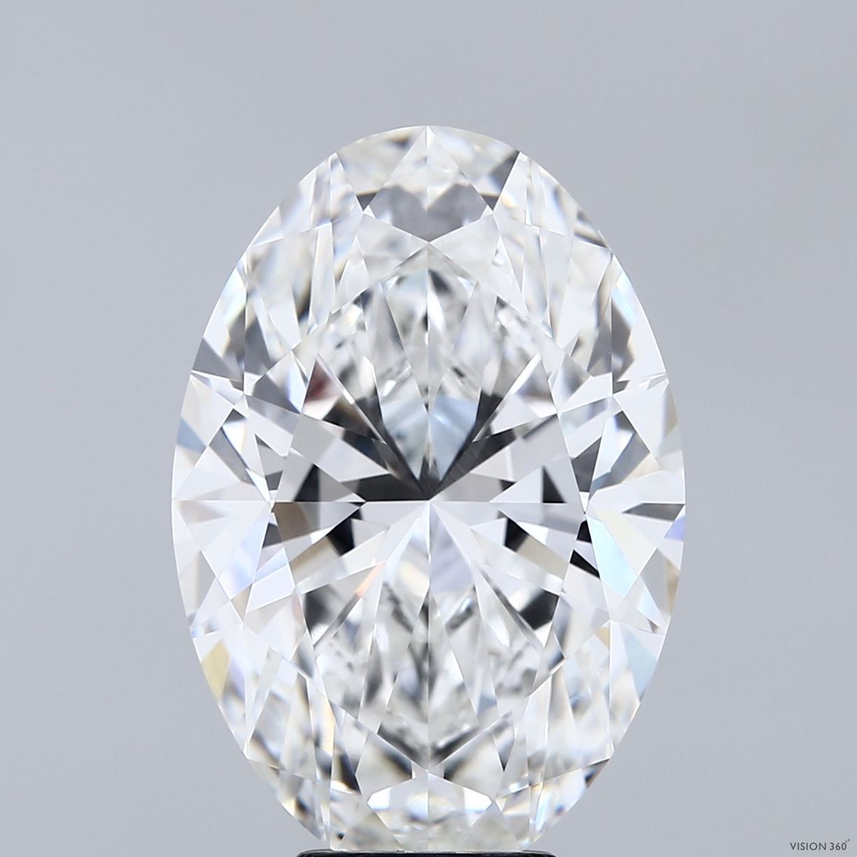 8.09 ct. oval Lab Grown Diamond front image