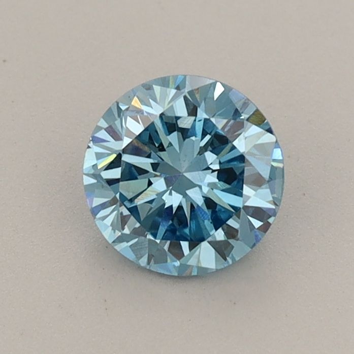 0.66 CT Fancy Vivid Blue ROUND