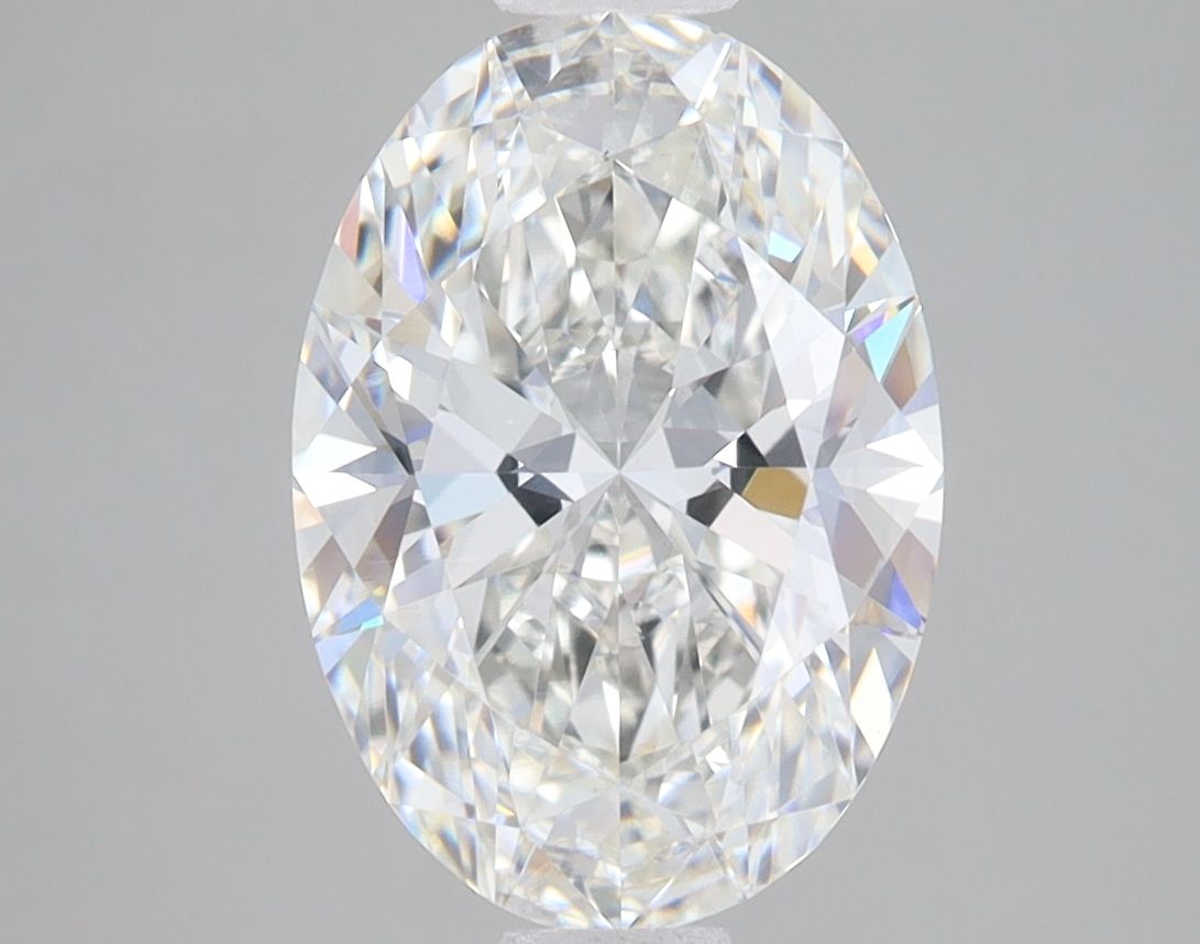 3.05 ct. oval Lab Grown Diamond front image