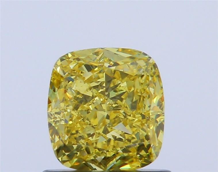 Diament 0.81 ct Fancy Intense Yellow/SI1
