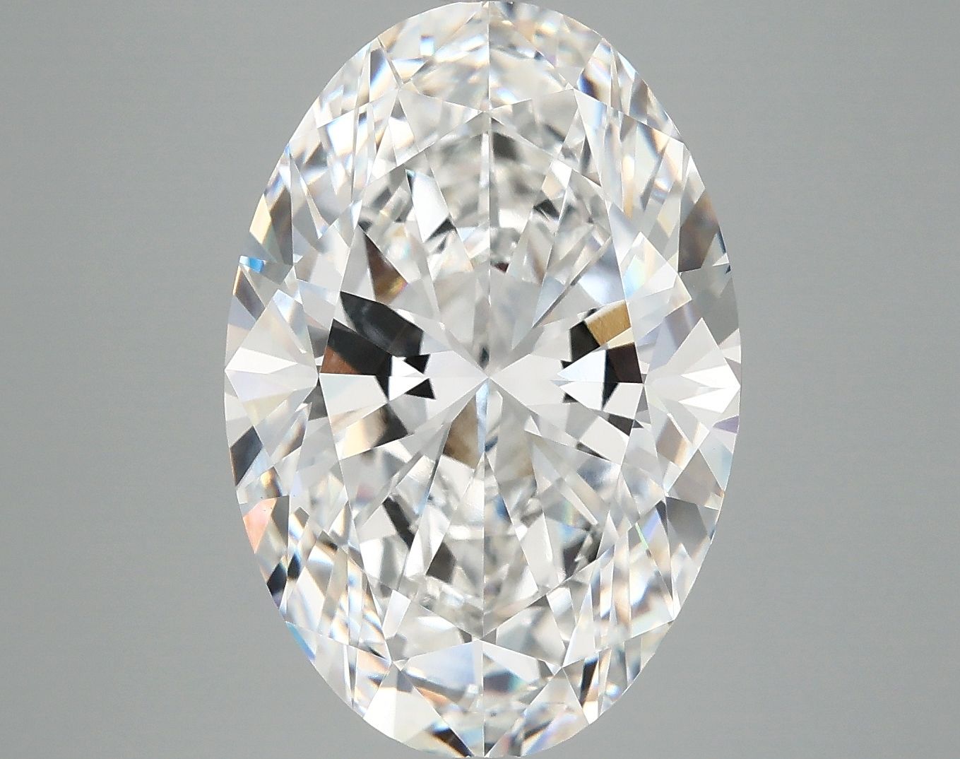 7.06 ct. oval Lab Grown Diamond front image