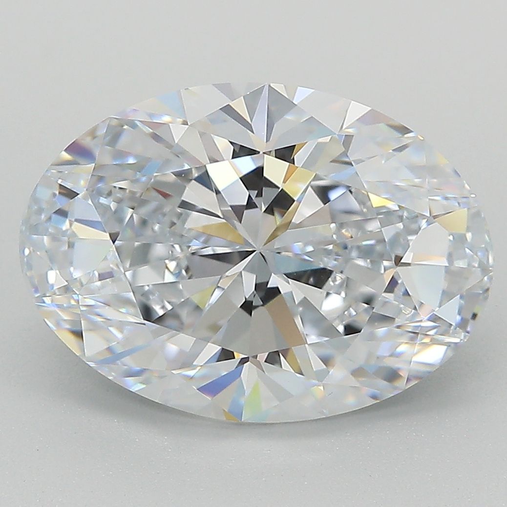 5.39 ct. oval Lab Grown Diamond front image