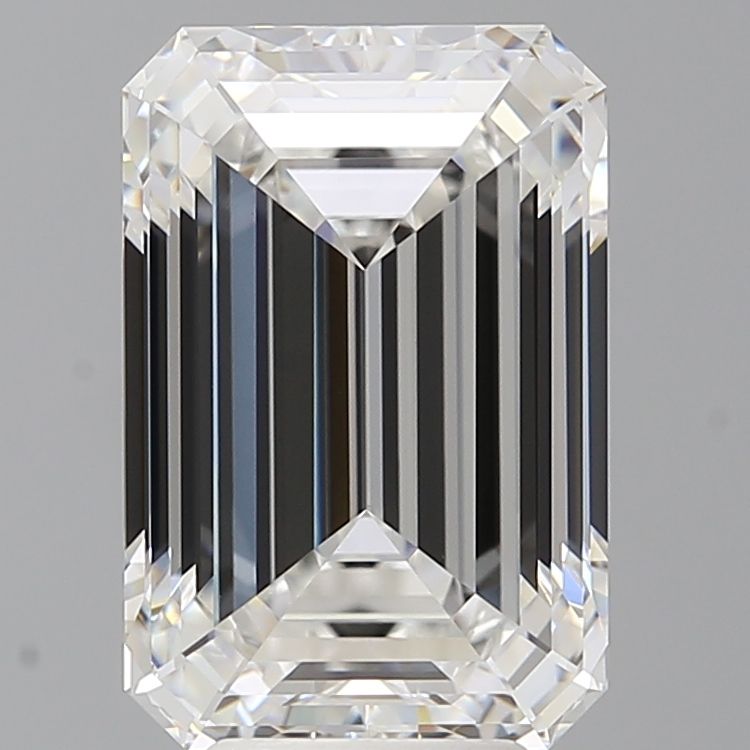 6.03 ct. emerald Lab Grown Diamond front image
